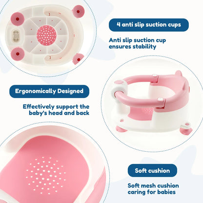 BabyBuddy Bath Seat for Babies 6 Months & Up