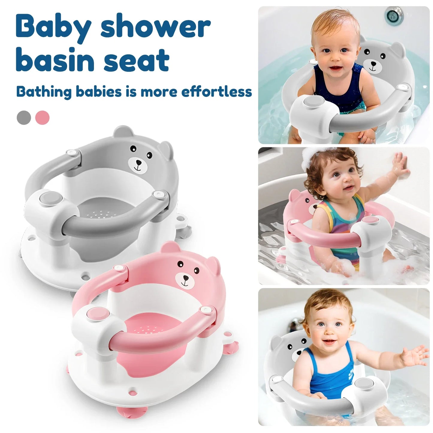 BabyBuddy Bath Seat for Babies 6 Months & Up